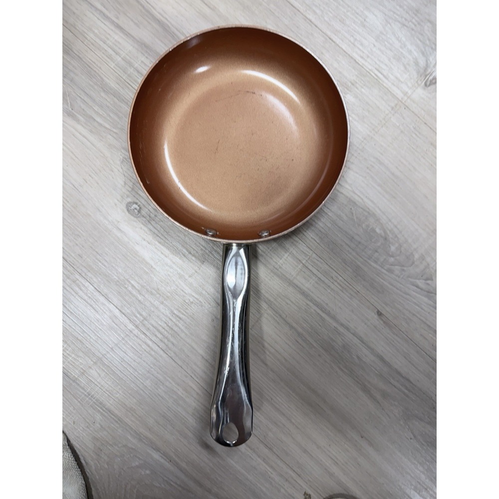 Copper Coated Nonstick 8 Inch Frying Pan
